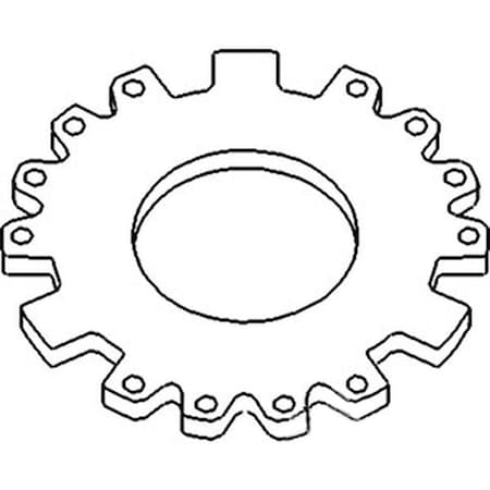 Aftermarket Master Clutch Backing Plate Fits CaseIH Tractor Models 5088 5288 5488 120769C2